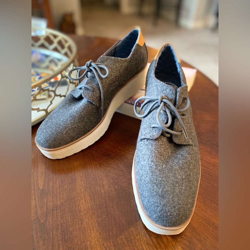 Dr Scholls Lillian Flannel Lace Up Oxfords
